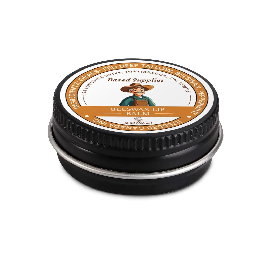 Peppermint Beeswax Lip Balm - 15 ml