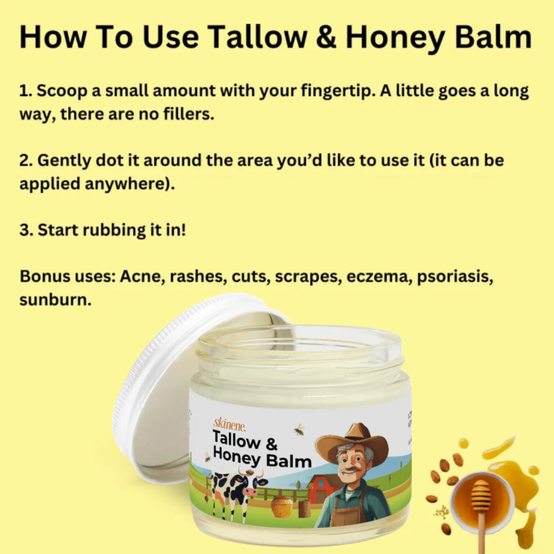 Tallow & Honey Balm - 2 oz